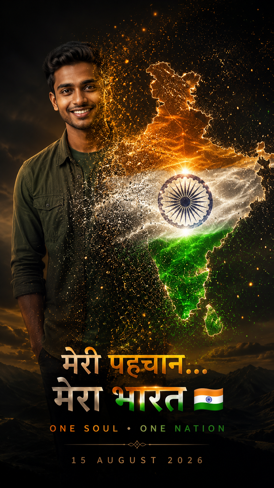 India Made of You AI Prompt 🇮🇳 | Independence Day AI Image
